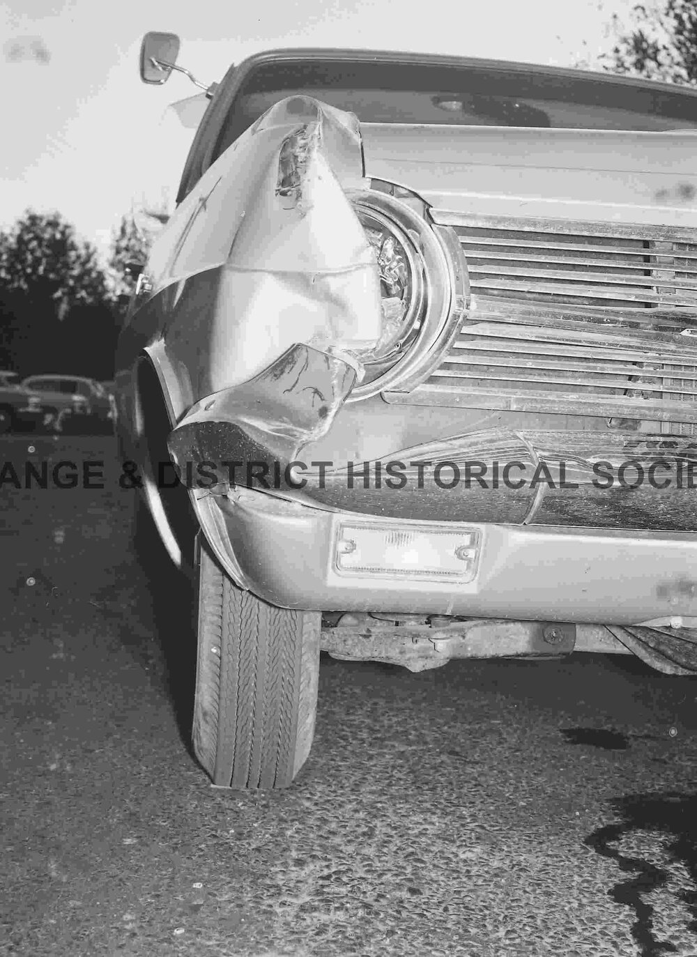 Two-car accident
