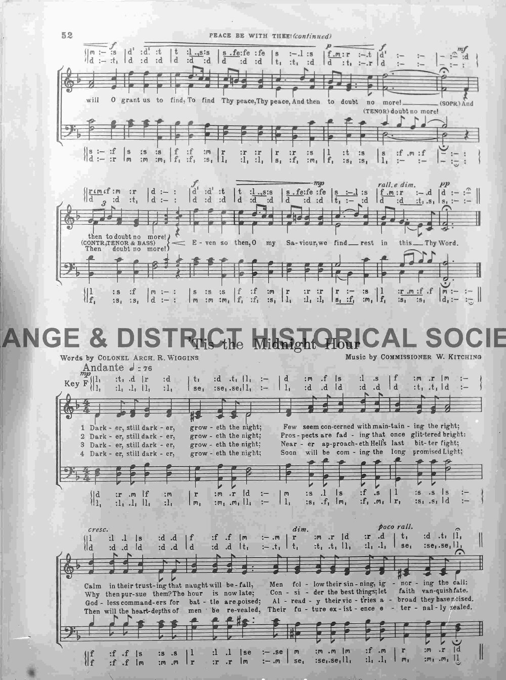 Copy Peace Be With Thee score, page 3