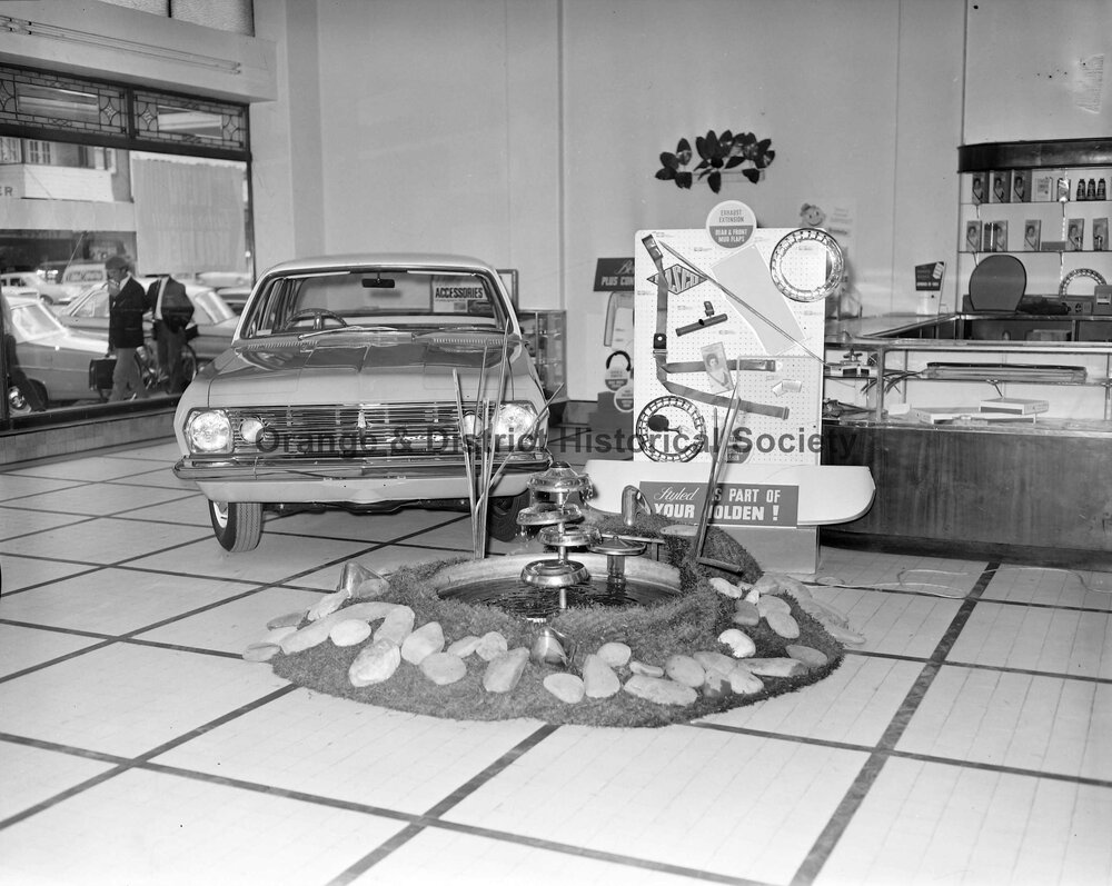 E C Cameron's showroom