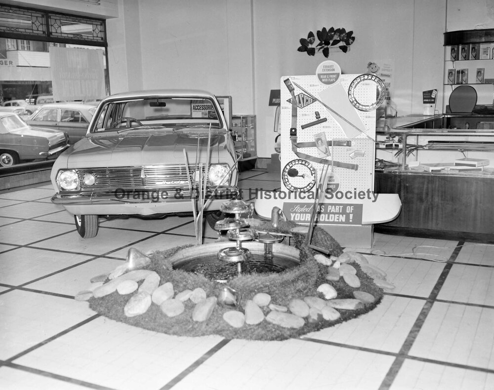 E C Cameron's showroom