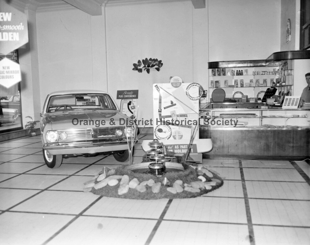 E C Cameron's showroom