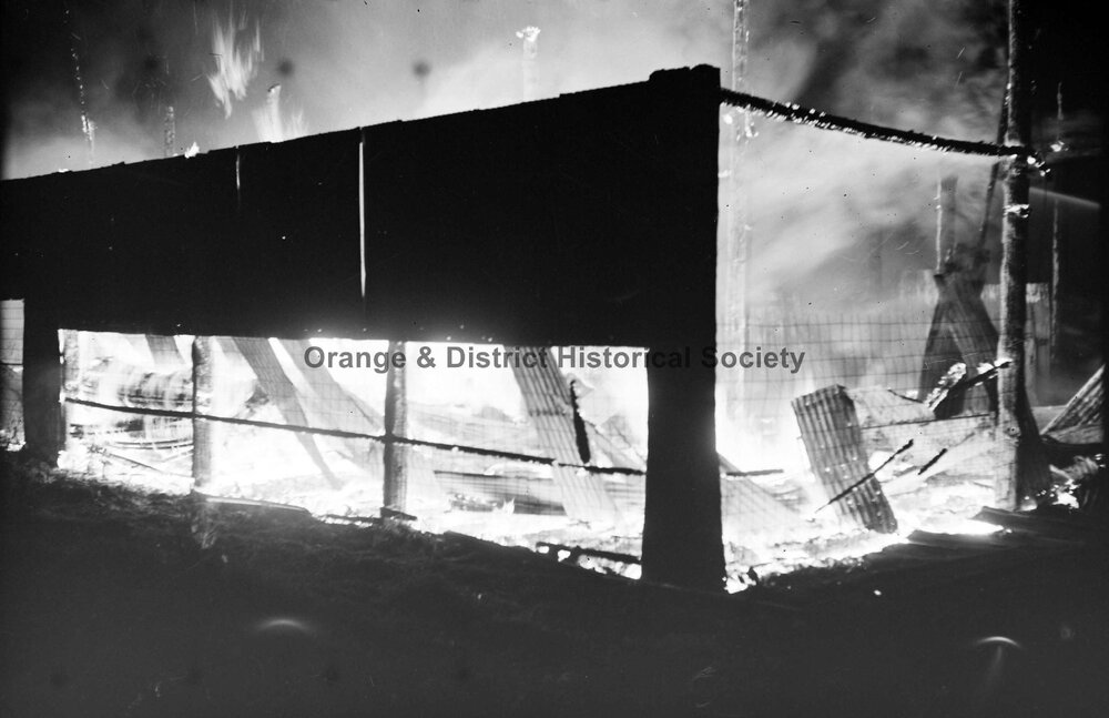 Fire at Millthorpe