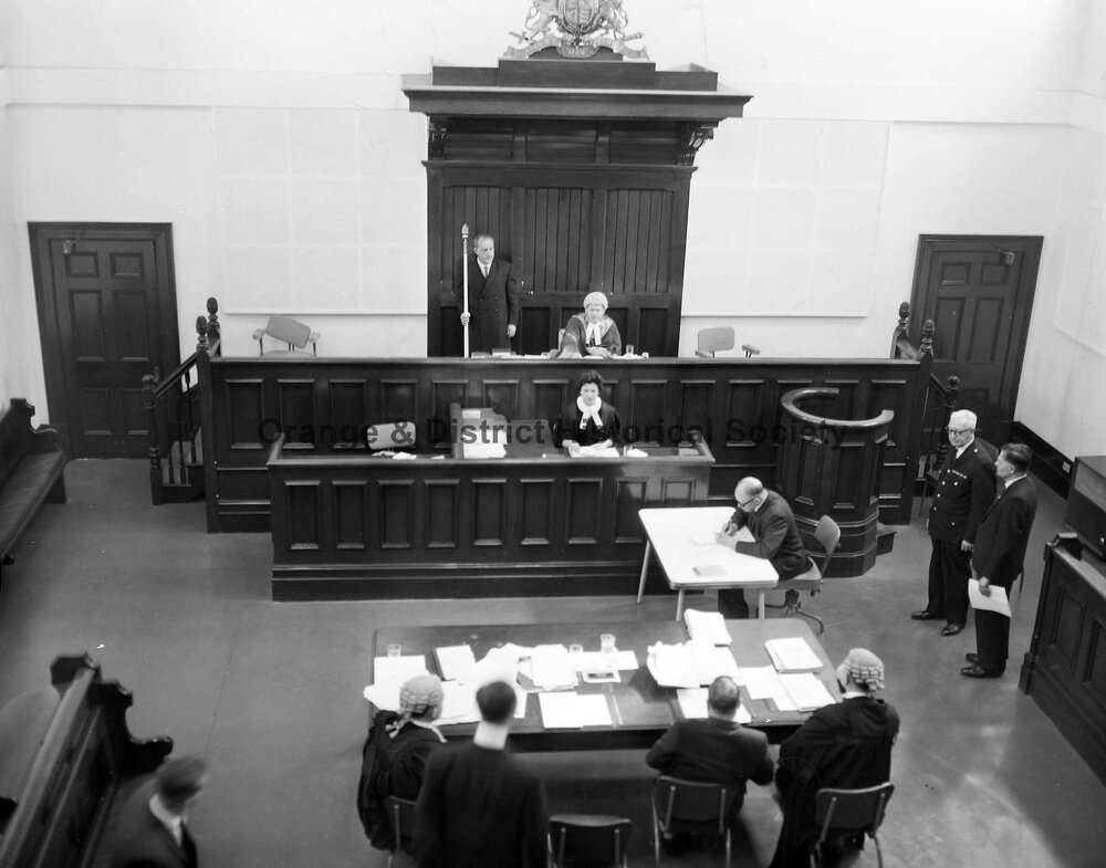 Justice Jenkyn in Orange Supreme Court