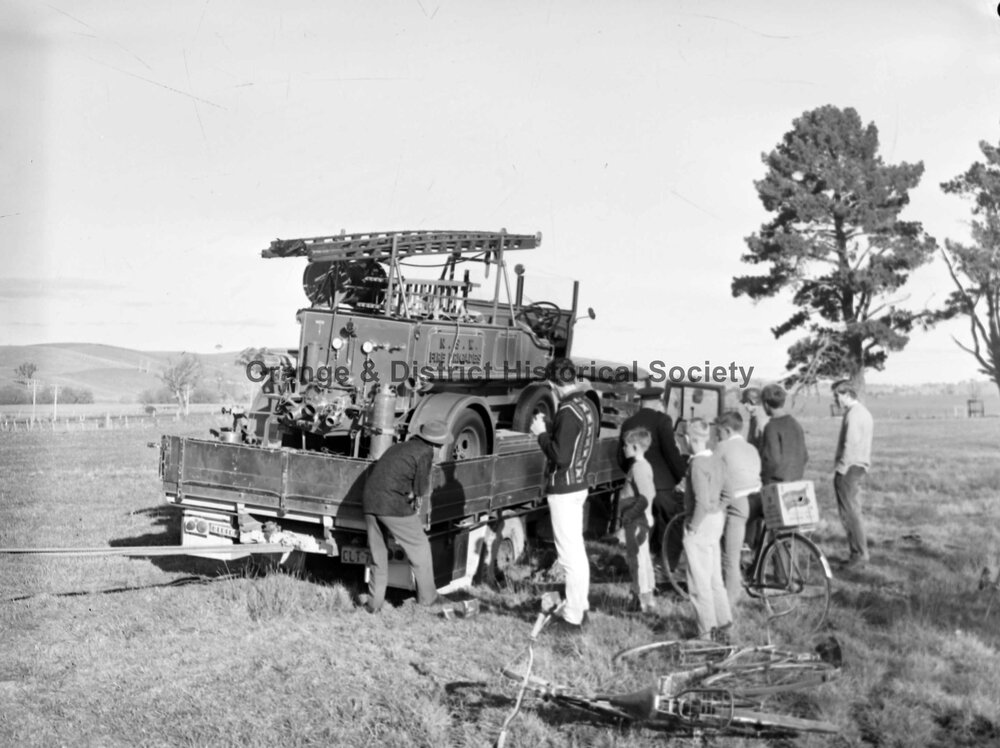 Blayney fire engine bogged