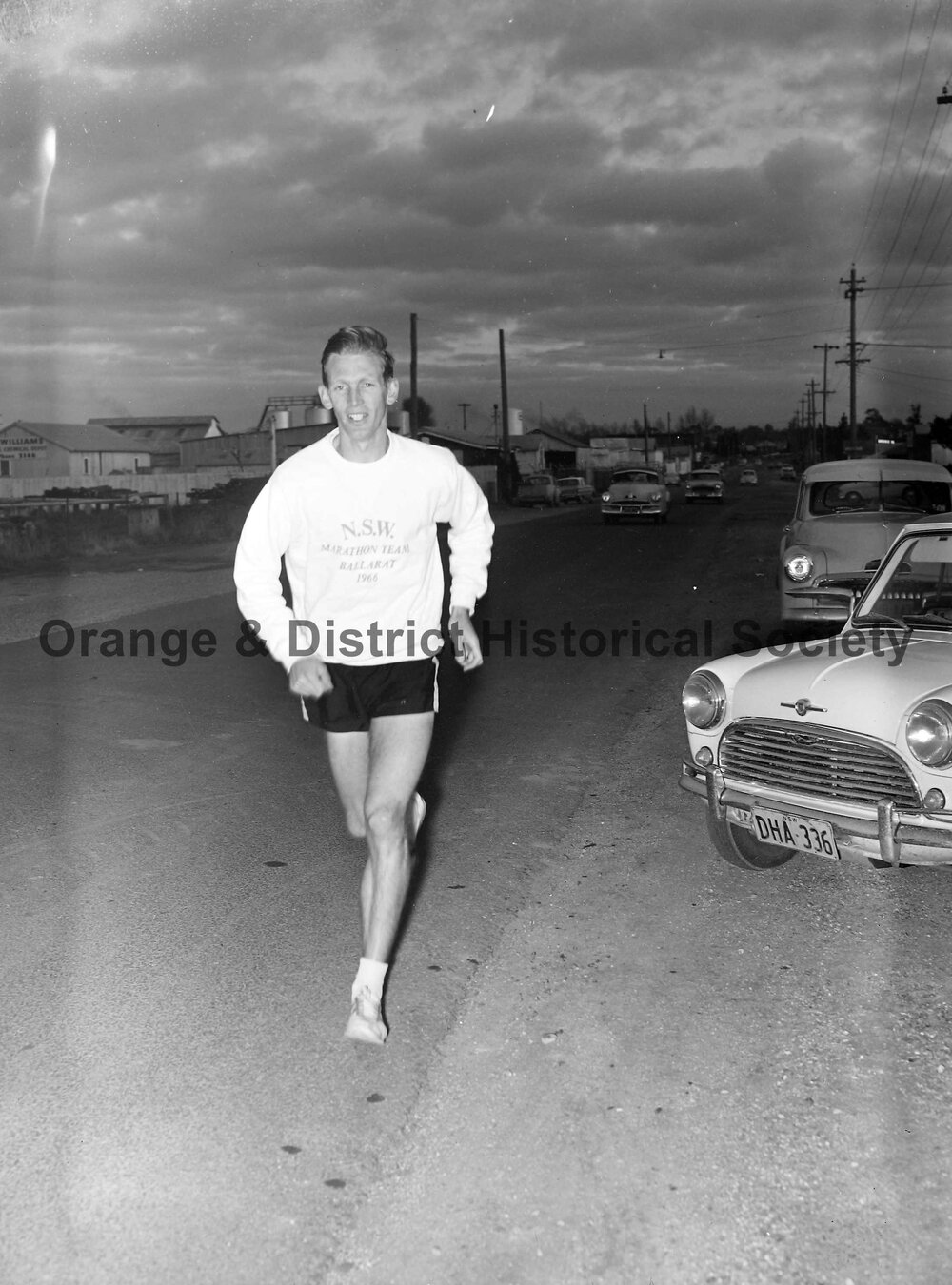 Long distance runner Rod McKinney