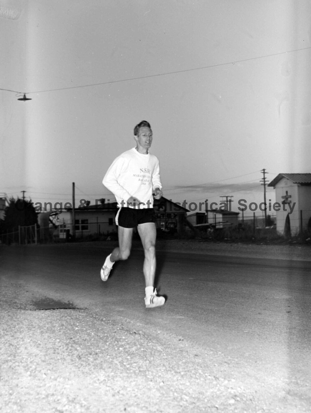 Long distance runner Rod McKinney