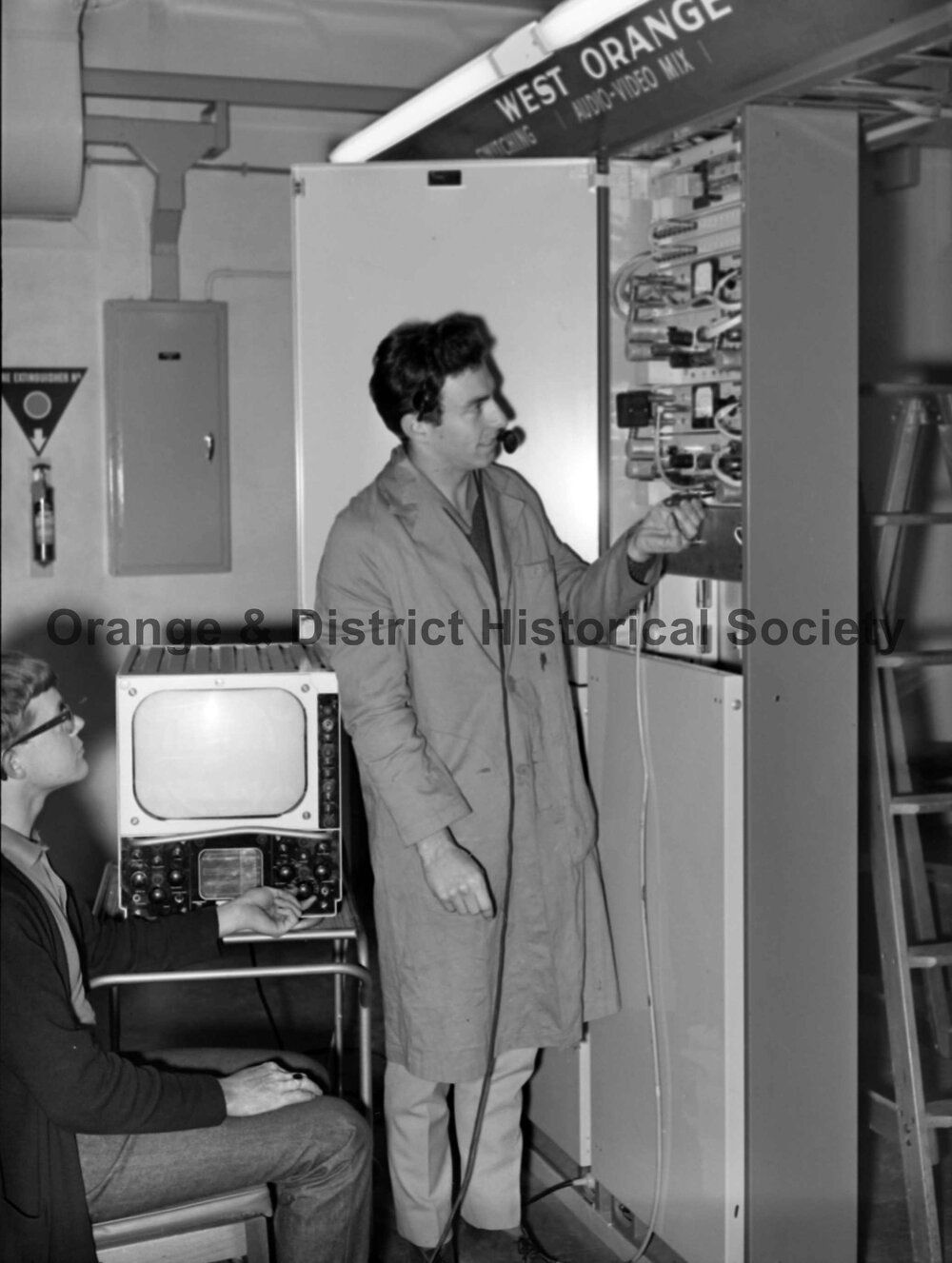 Radio trunk line telephone system