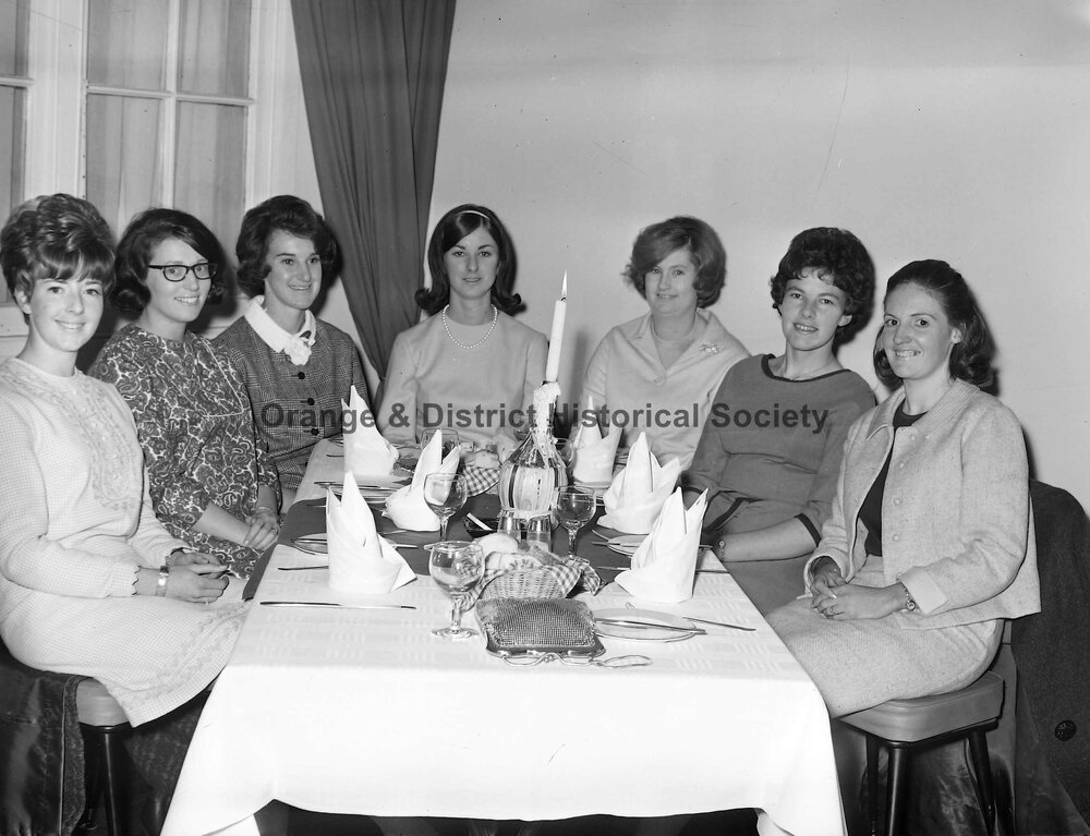 Miss Gail Tobin pre-wedding party