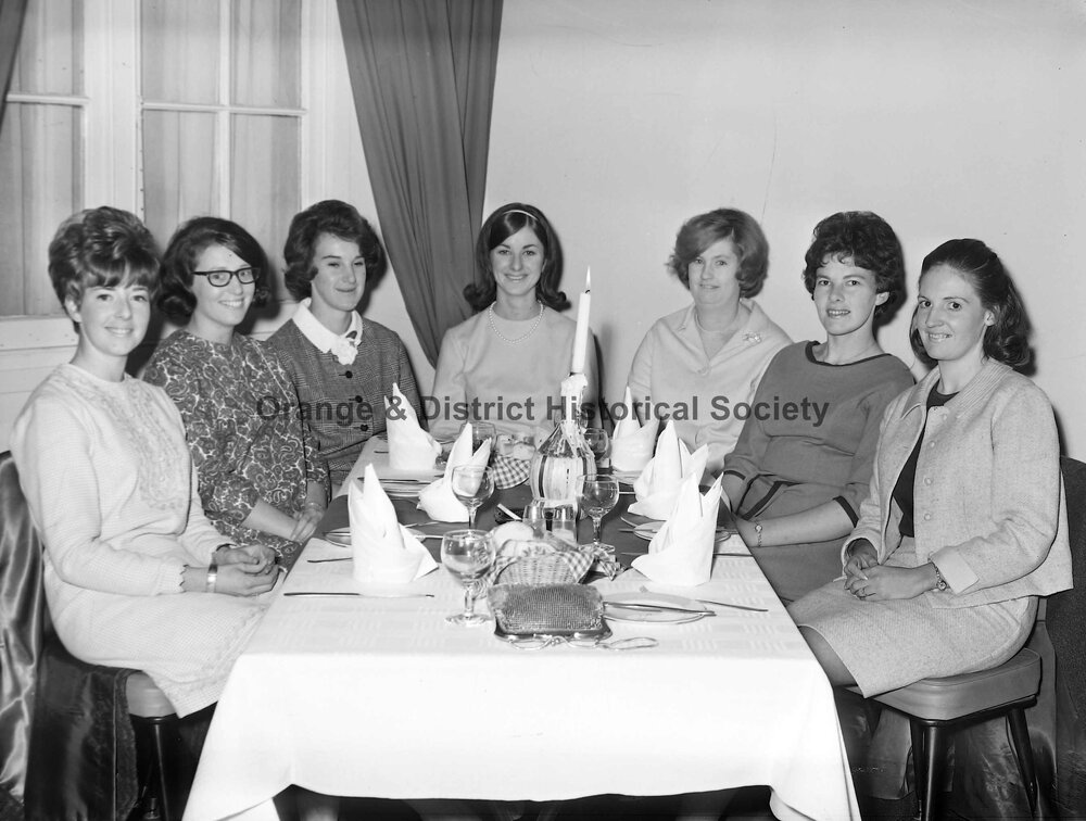 Miss Gail Tobin pre-wedding party