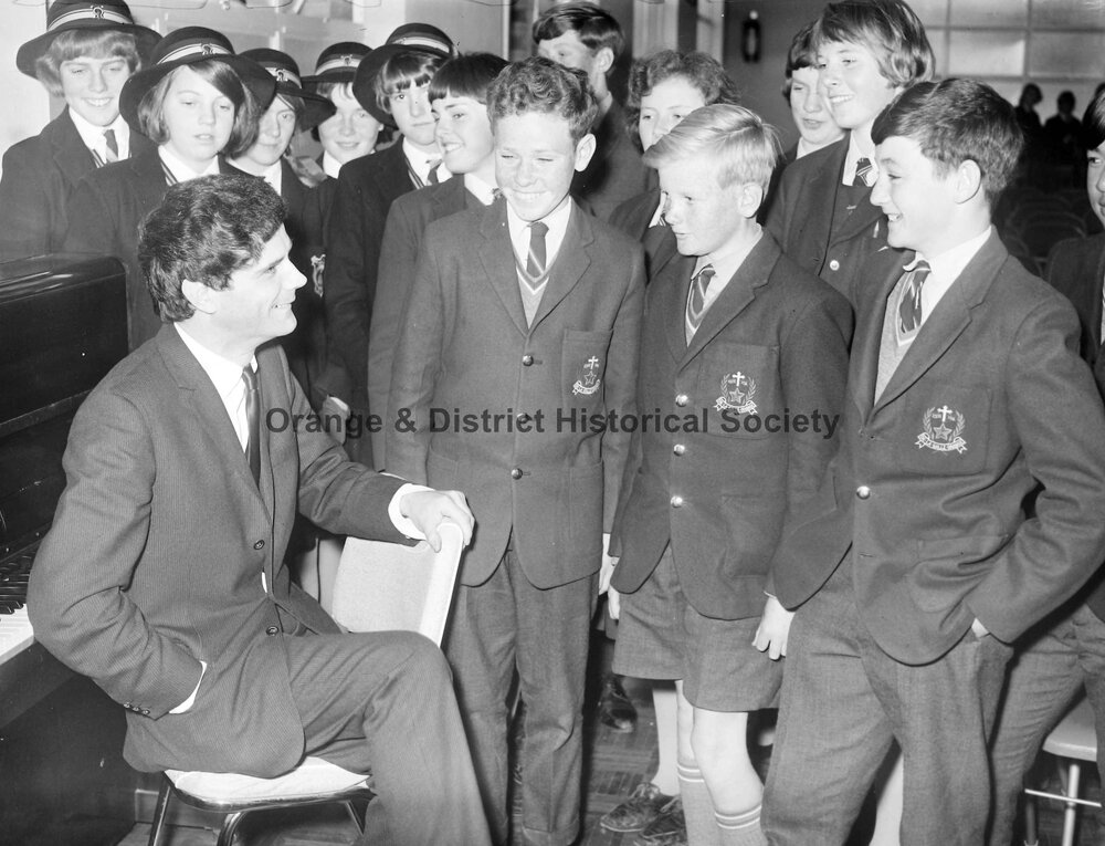 Students meet Mr Music