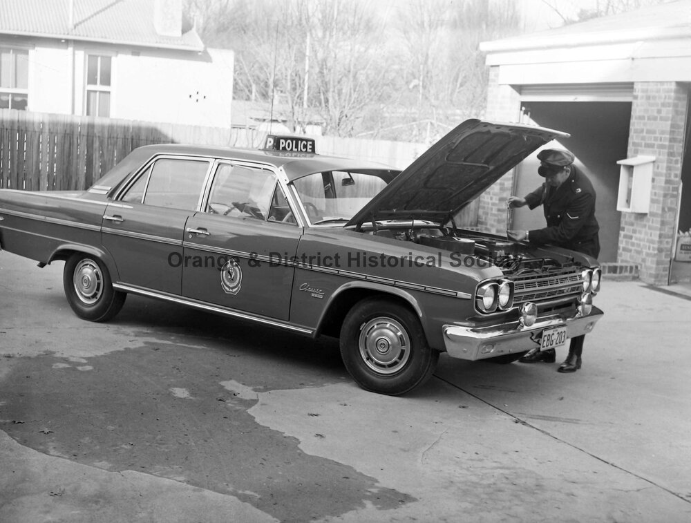New police patrol car