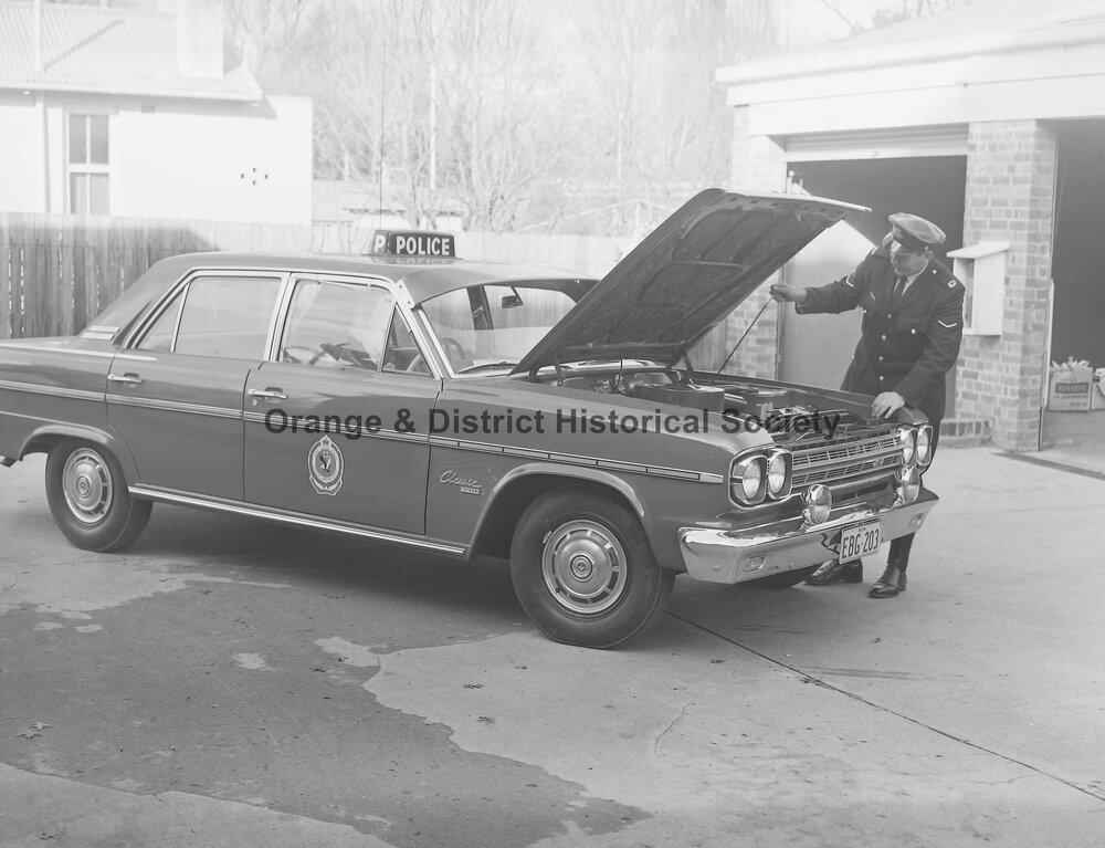 New police patrol car