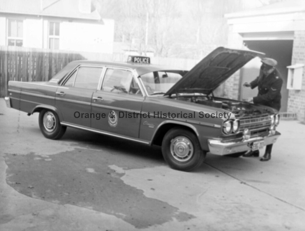 New police patrol car
