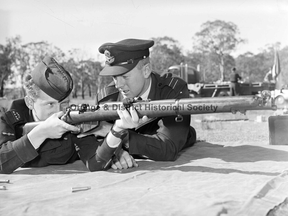 Air Training Corps rifle training