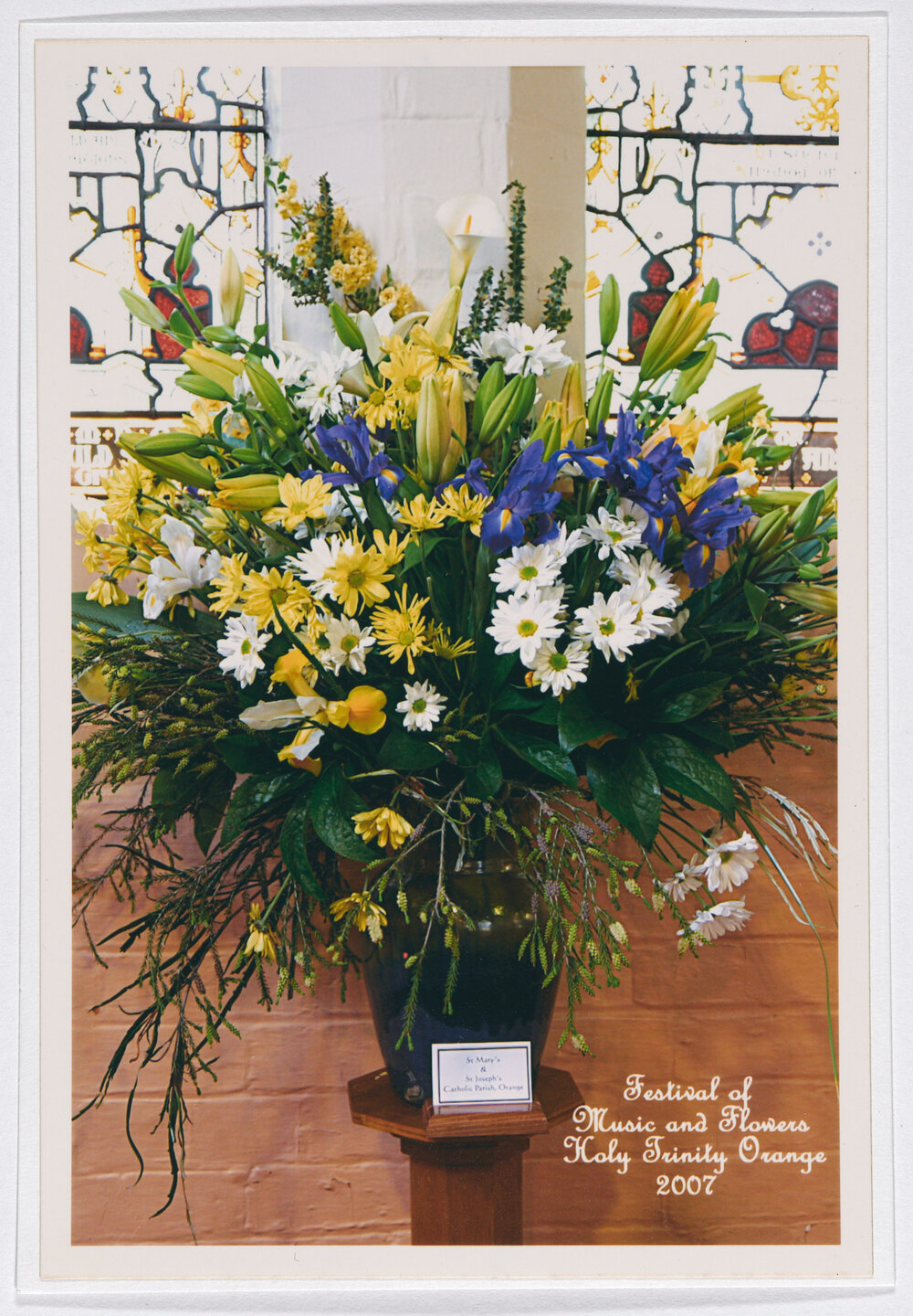 Festival of Music and Flowers, Holy Trinity Orange, 2007