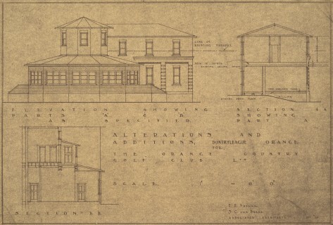 Alterations and Additions to Duntryleague, for the Orange Country Golf Ltd, Orange