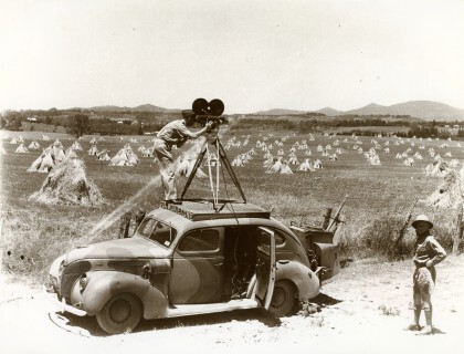 Fox Movietone car