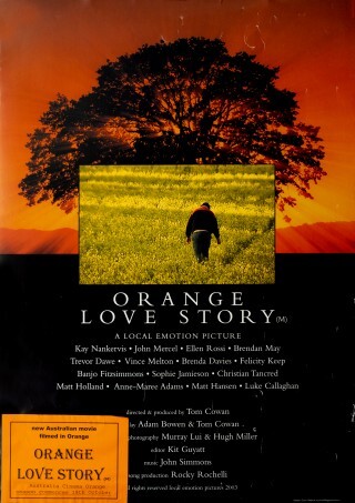 Orange Love Story Poster