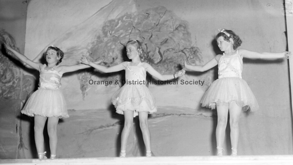 Mrs Jurd's dance pupils at the School of Arts