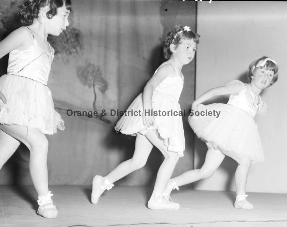 Mrs Jurd's dance pupils at the School of Arts