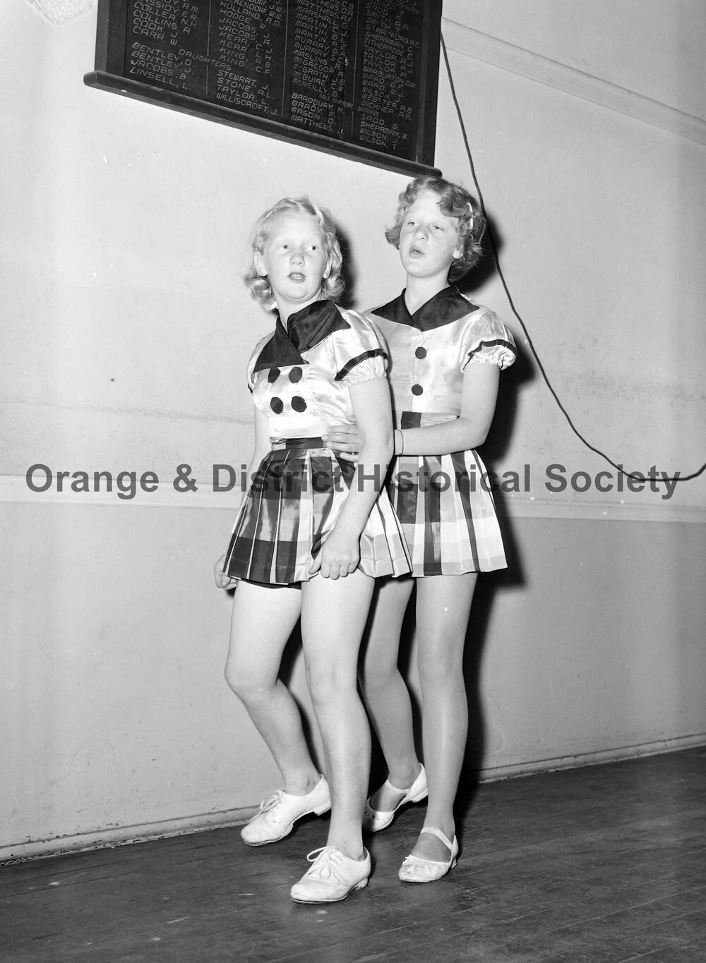 Mrs Jurd's dance pupils at the School of Arts