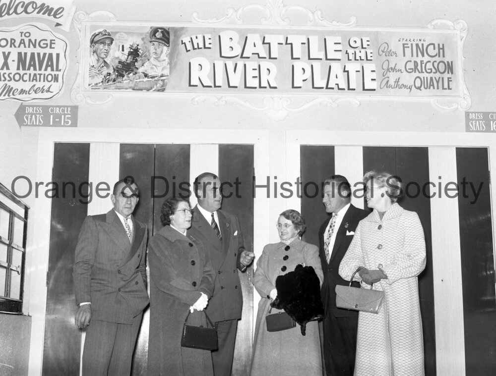 Coronet Theatre Navy guests