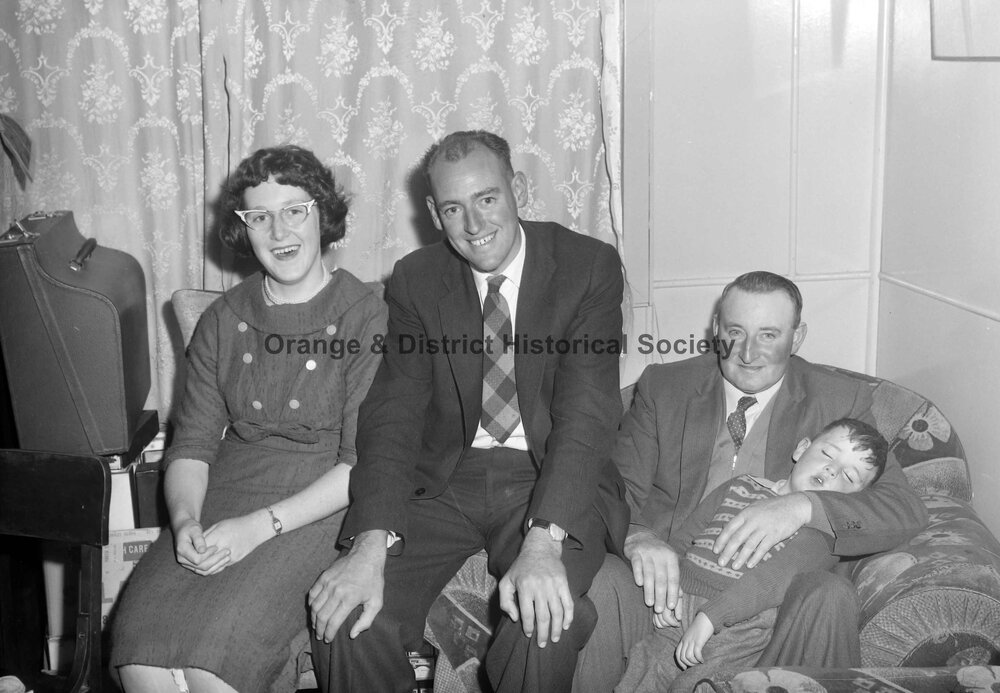 Party at Mrs Wolfe's home for K Sharpe &amp; B Eggleston
