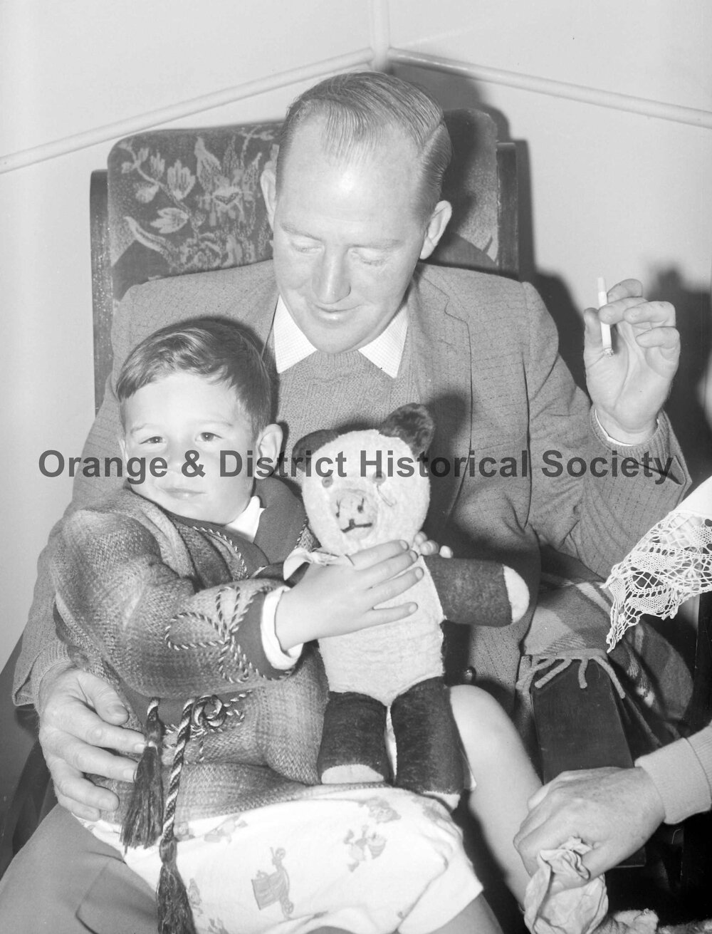 Party at Mrs Wolfe's home for K Sharpe &amp; B Eggleston