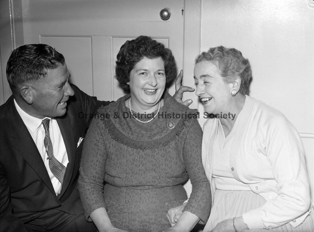 Party at Mrs Wolfe's home for K Sharpe &amp; B Eggleston