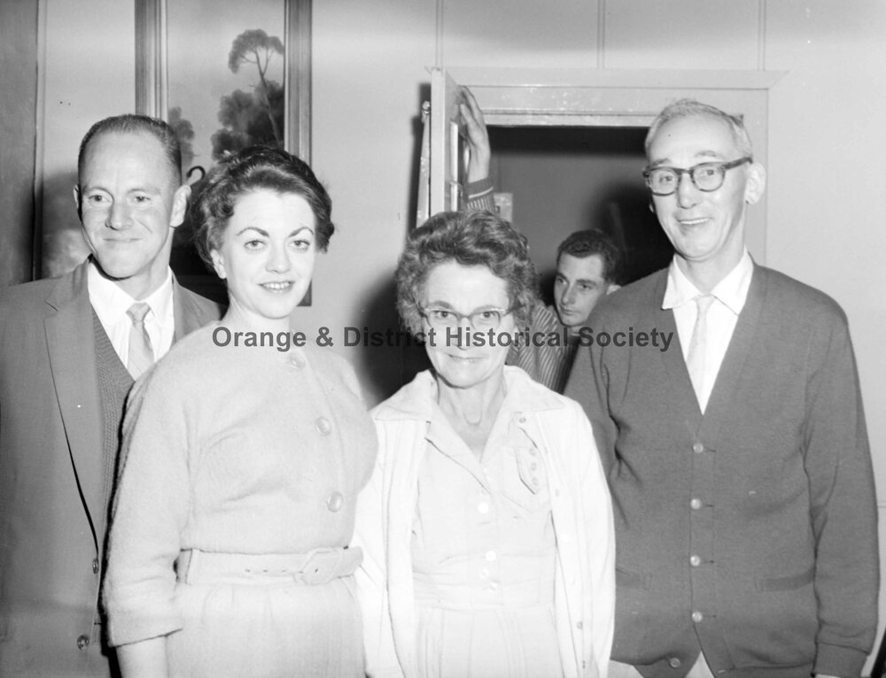 Party at Mrs Wolfe's home for K Sharpe &amp; B Eggleston