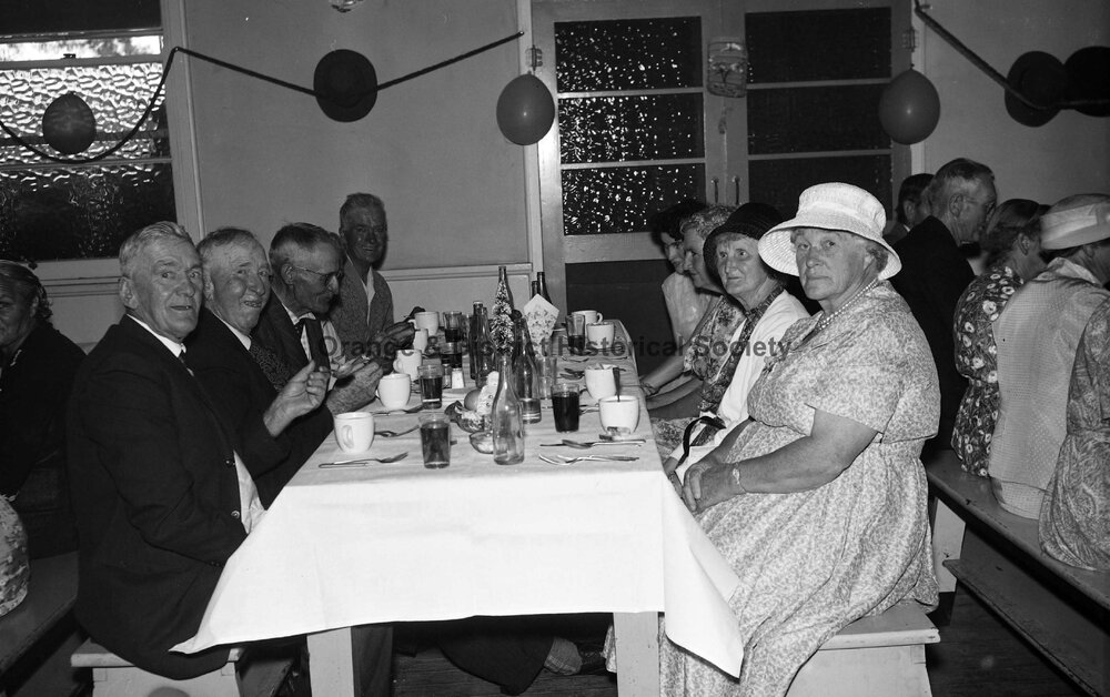 Pensioners' Christmas dinner at Email factory