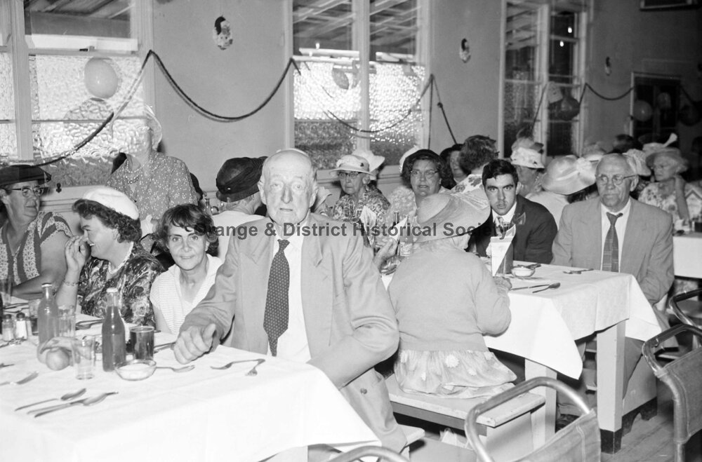 Pensioners' Christmas dinner at Email factory