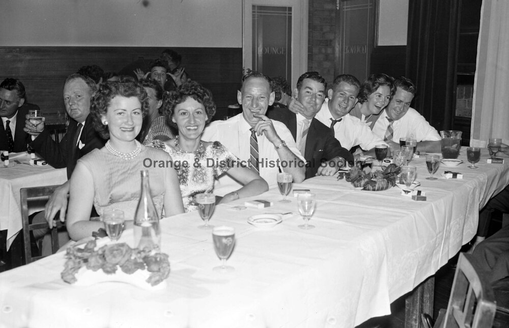 Orange branch of the Australian Federated Union of Locomotive Enginemen annual dinner