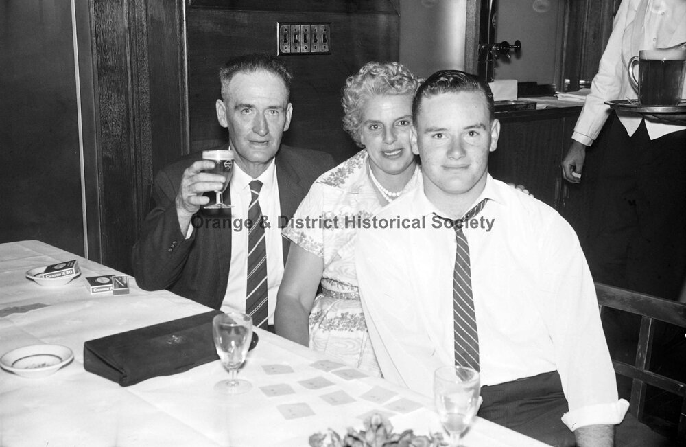 Orange branch of the Australian Federated Union of Locomotive Enginemen annual dinner