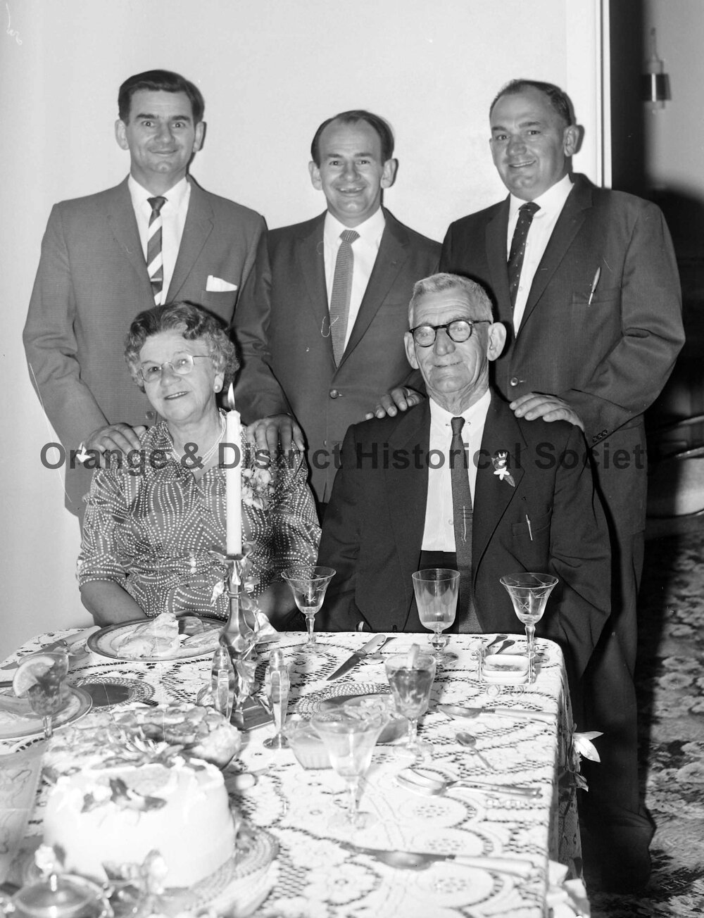 Bill and Mary Ann Blowes Golden wedding anniversary
