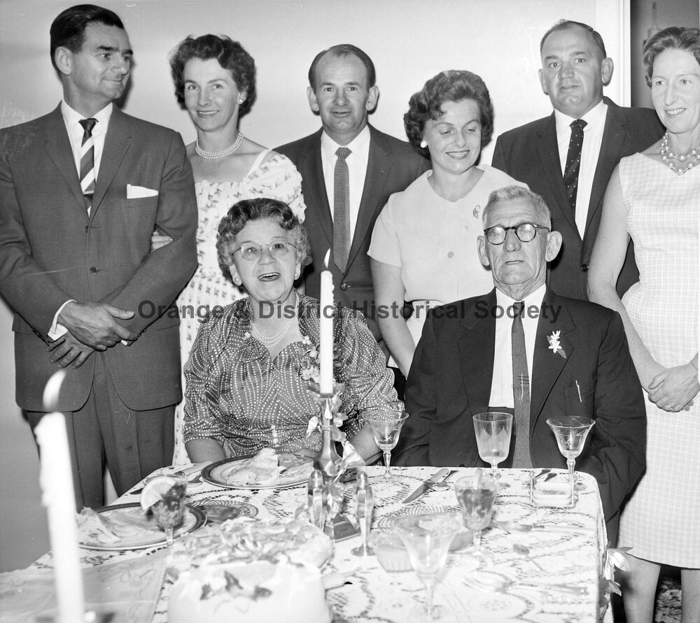 Bill and Mary Ann Blowes Golden wedding anniversary