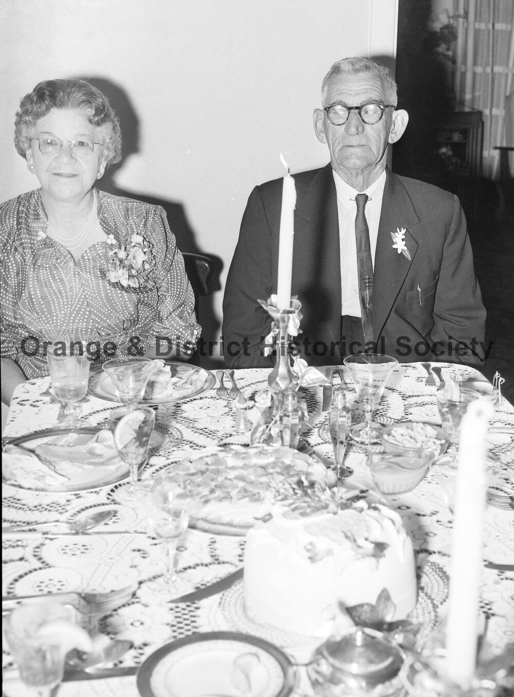 Bill and Mary Ann Blowes Golden wedding anniversary