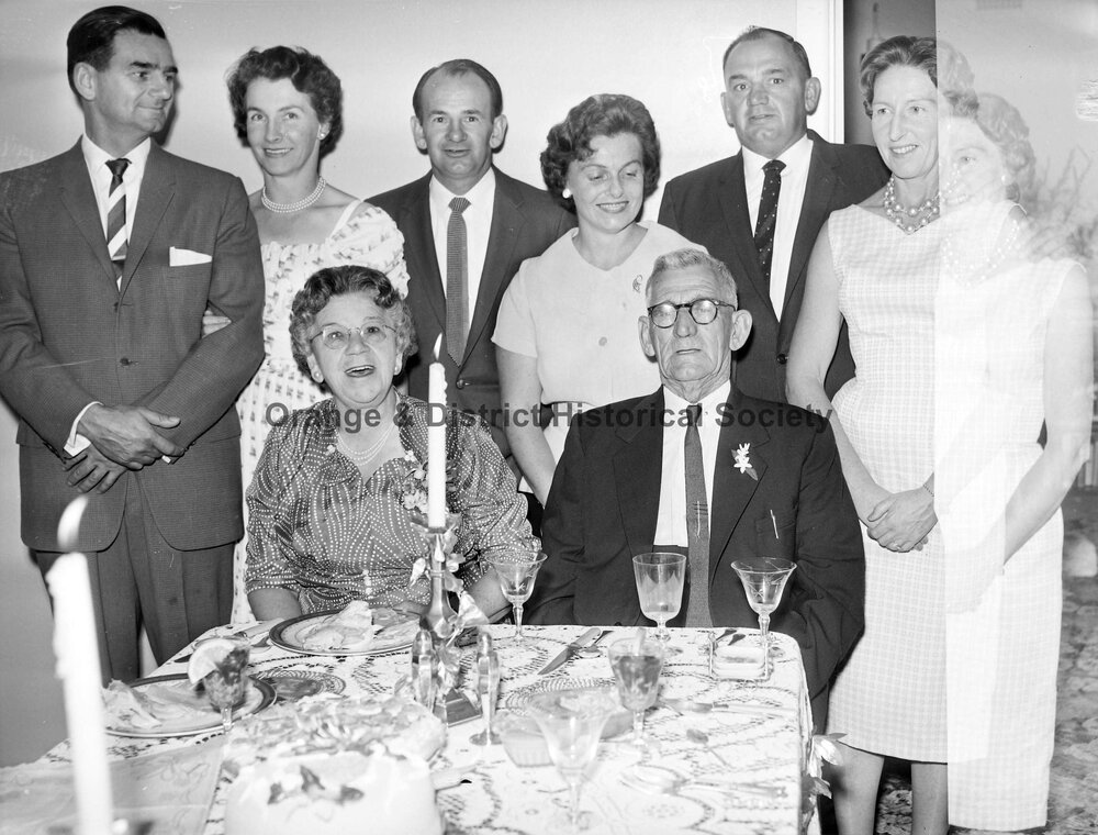 Bill and Mary Ann Blowes Golden wedding anniversary