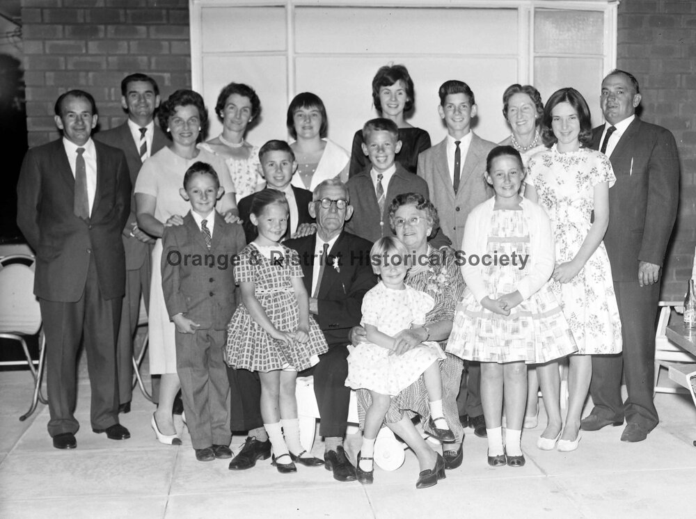 Bill and Mary Ann Blowes Golden wedding anniversary
