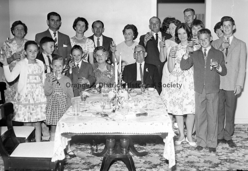 Bill and Mary Ann Blowes Golden wedding anniversary