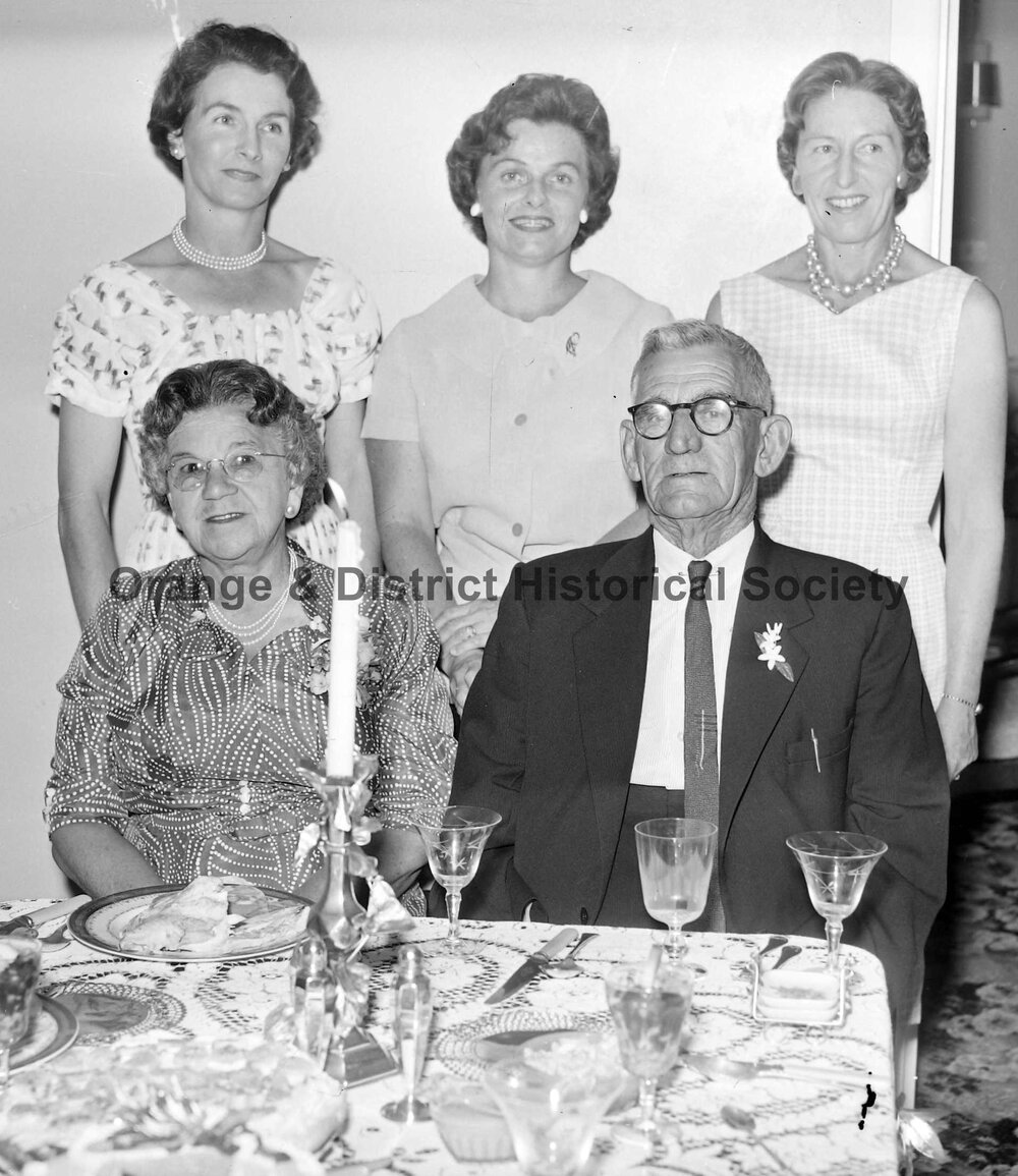 Bill and Mary Ann Blowes Golden wedding anniversary