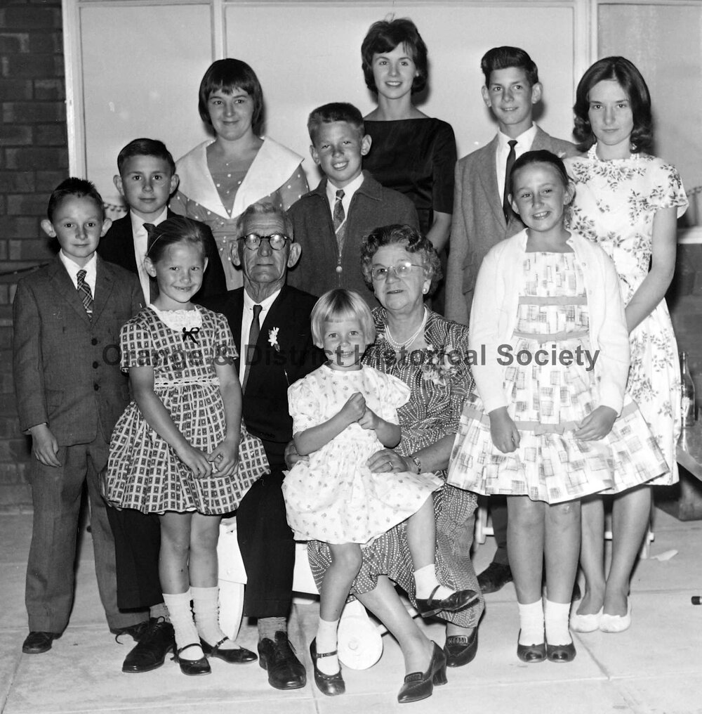 Bill and Mary Ann Blowes Golden wedding anniversary
