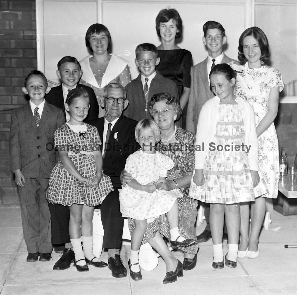 Bill and Mary Ann Blowes Golden wedding anniversary