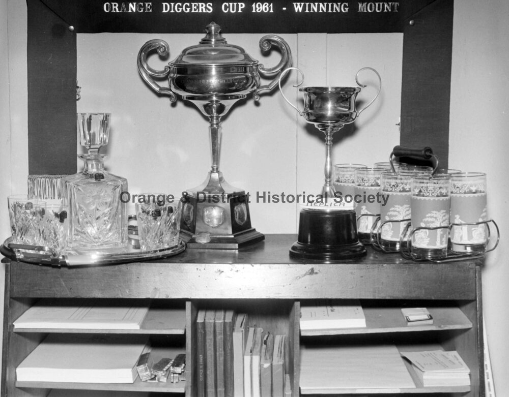 Diggers' Cup trophies