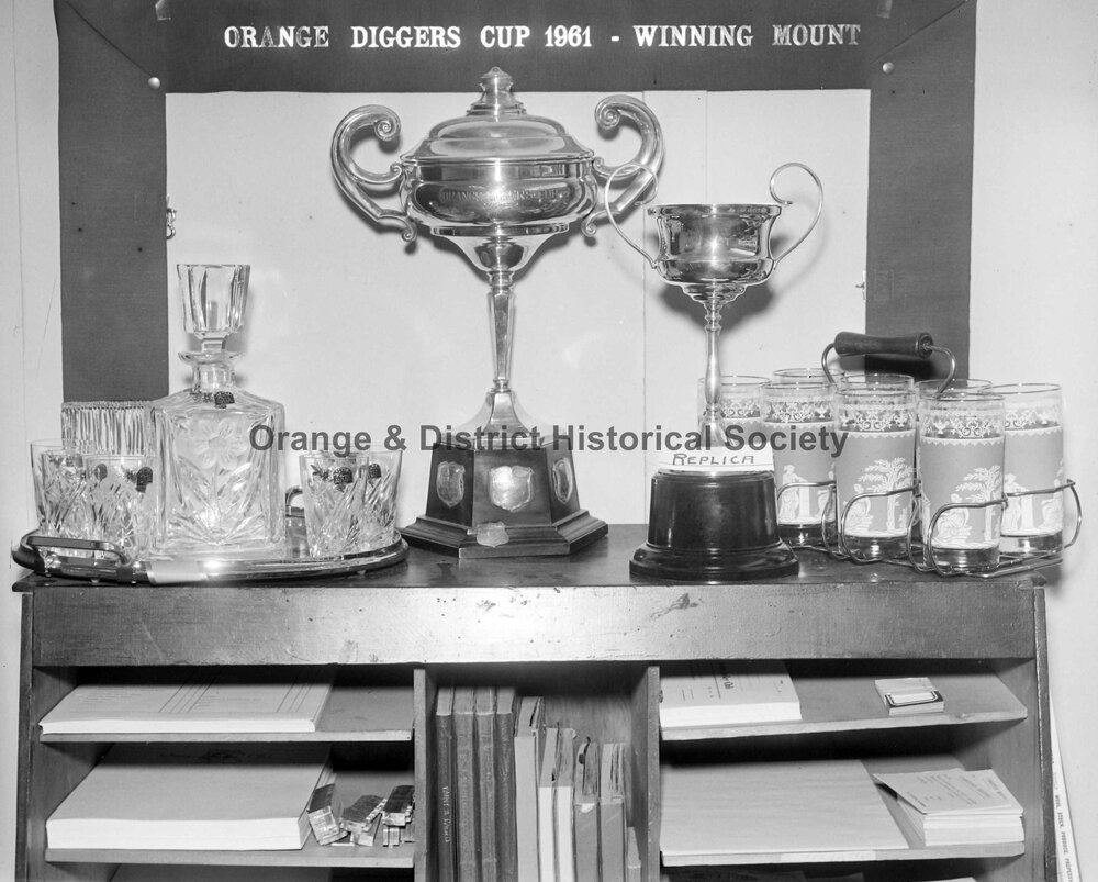 Diggers' Cup trophies