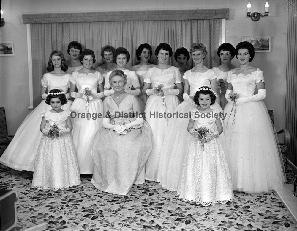 Canowindra Catholic Ball studio photos