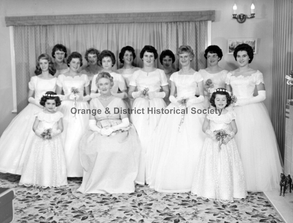 Canowindra Catholic Ball studio photos