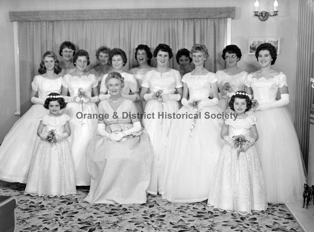 Canowindra Catholic Ball studio photos