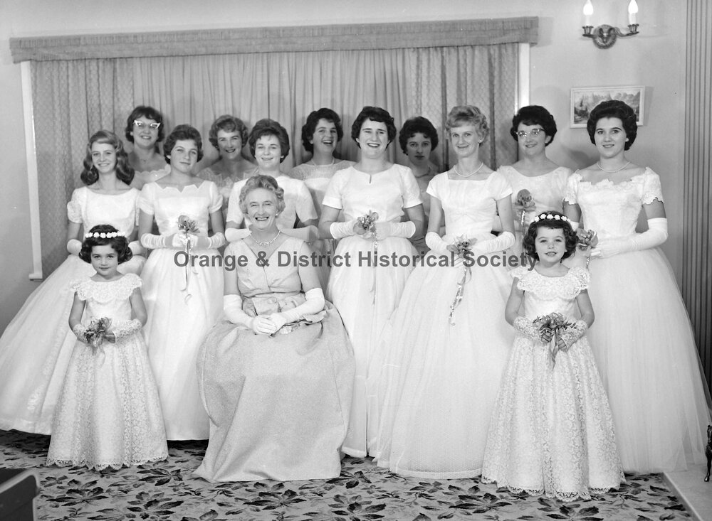 Canowindra Catholic Ball studio photos