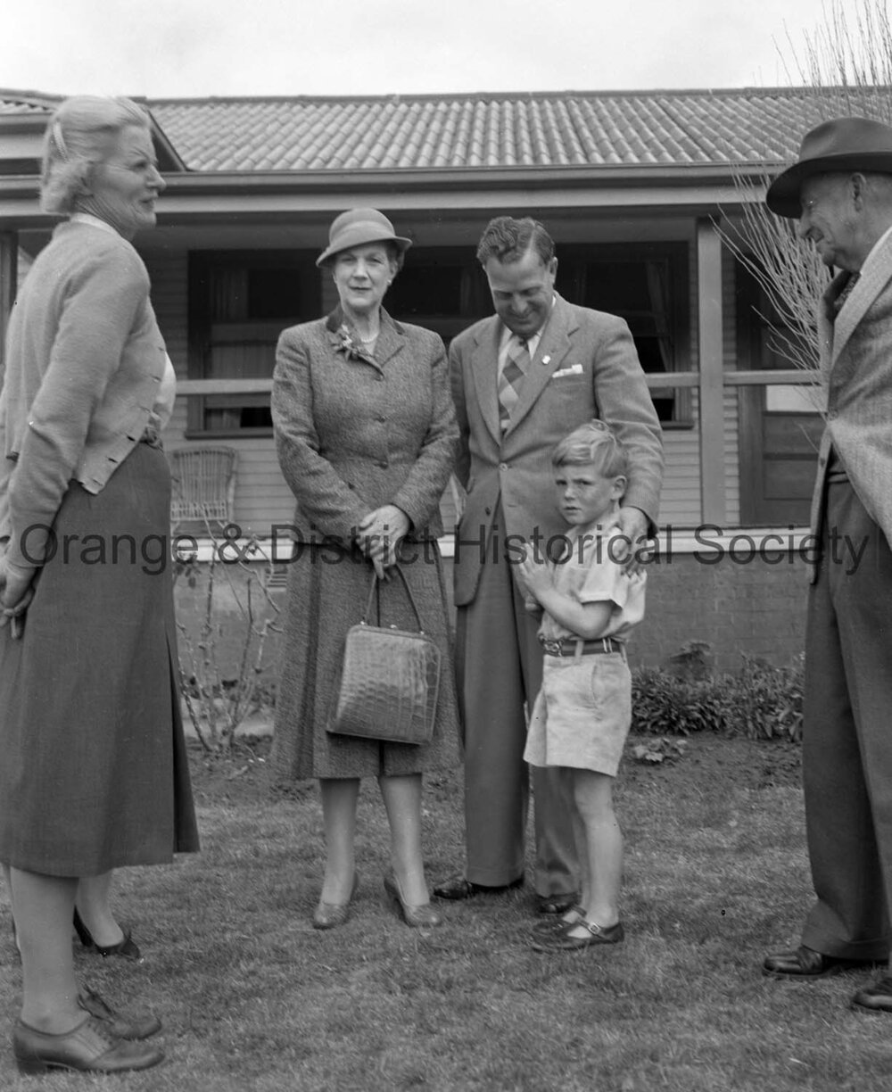 Lord Berryman visits Fairbridge Farm